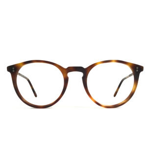 Oliver Peoples Eyeglasses Men OV5183 1552 O'Malley Dark Mahogany Round frames